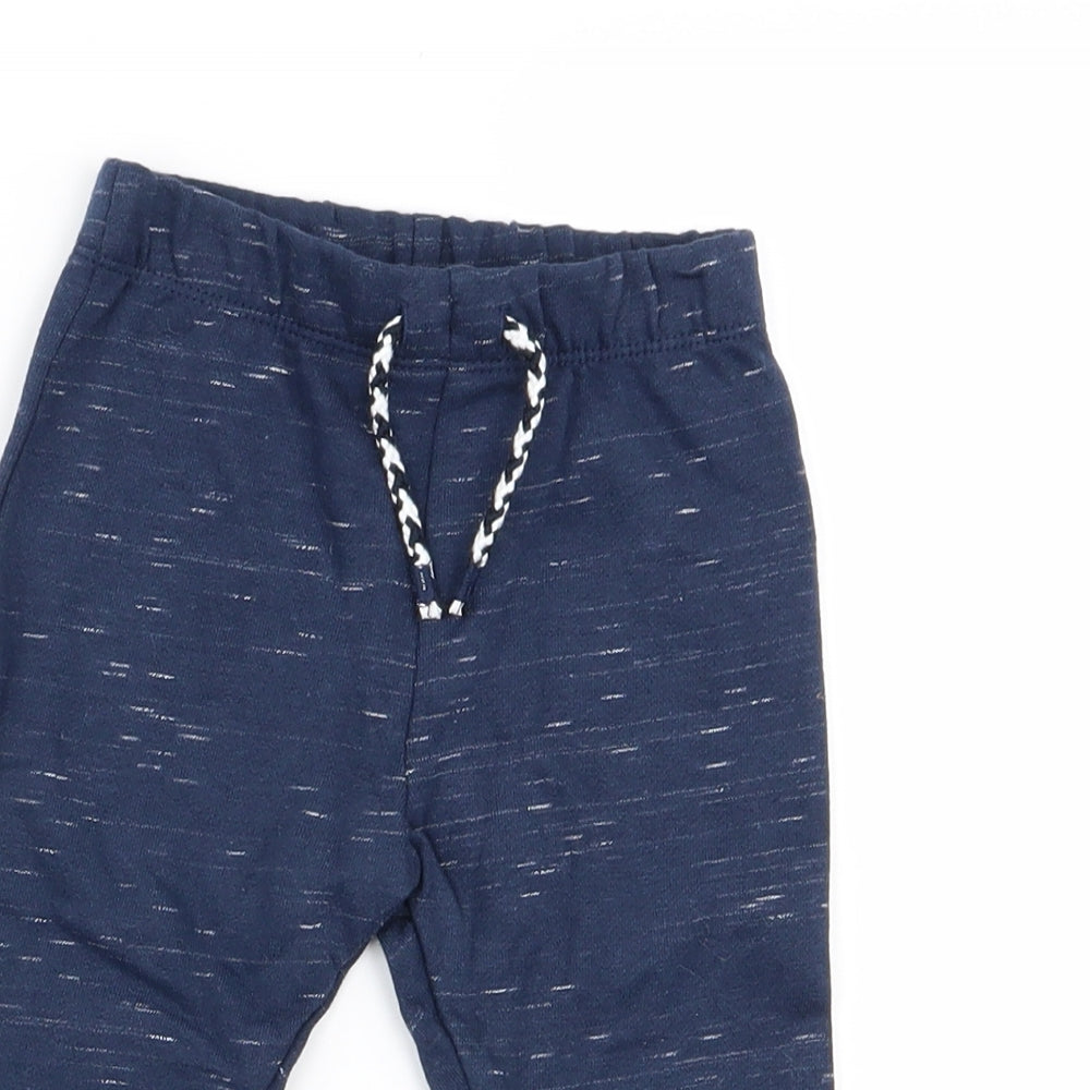 fred & flo Boys Blue   Jogger Trousers Size 9-12 Months