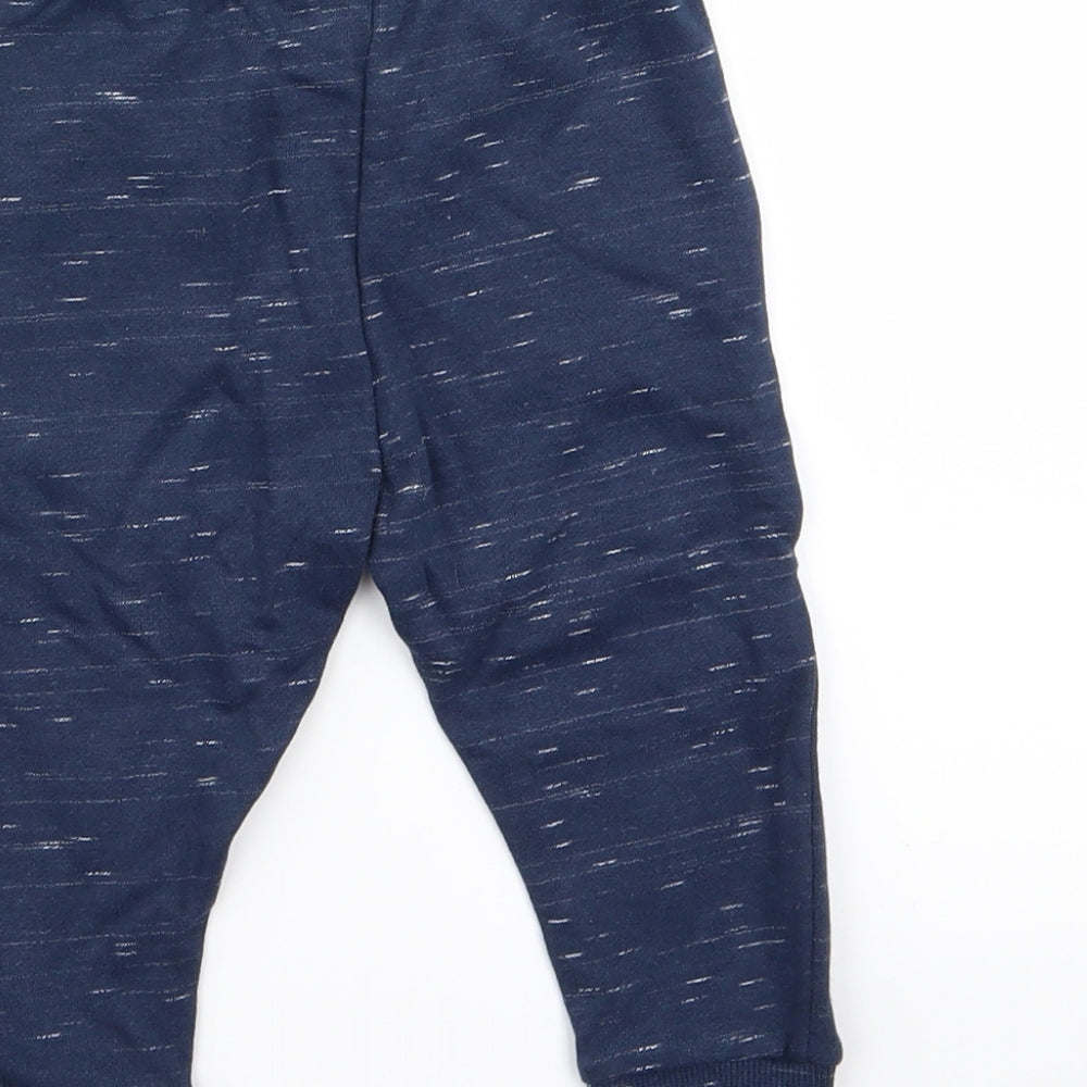 fred & flo Boys Blue   Jogger Trousers Size 9-12 Months
