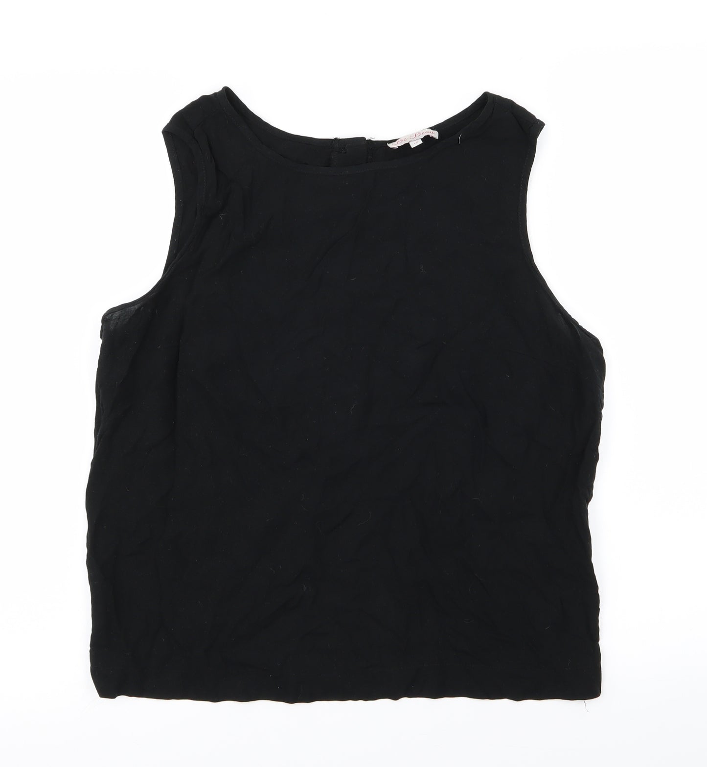 be beau Womens Black   Basic Tank Size 12