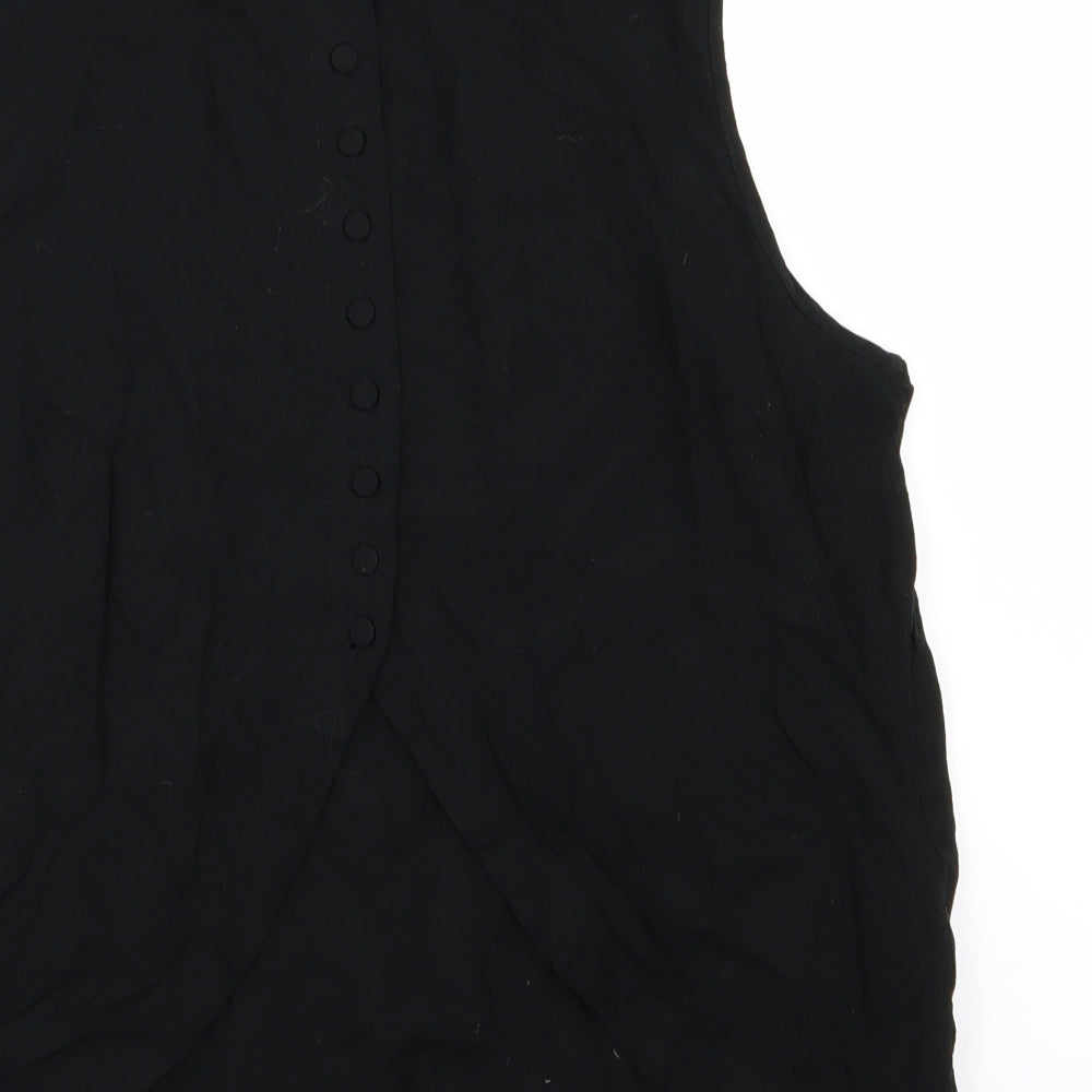 be beau Womens Black   Basic Tank Size 12