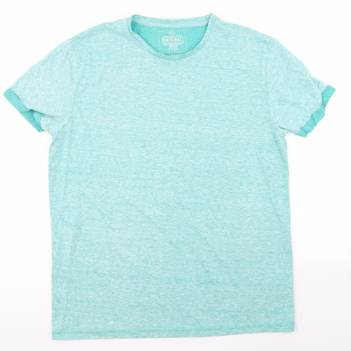 F&F Mens Green    T-Shirt Size M