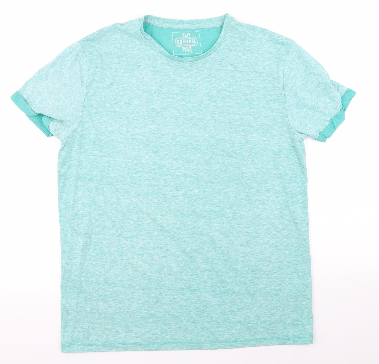 F&F Mens Green    T-Shirt Size M