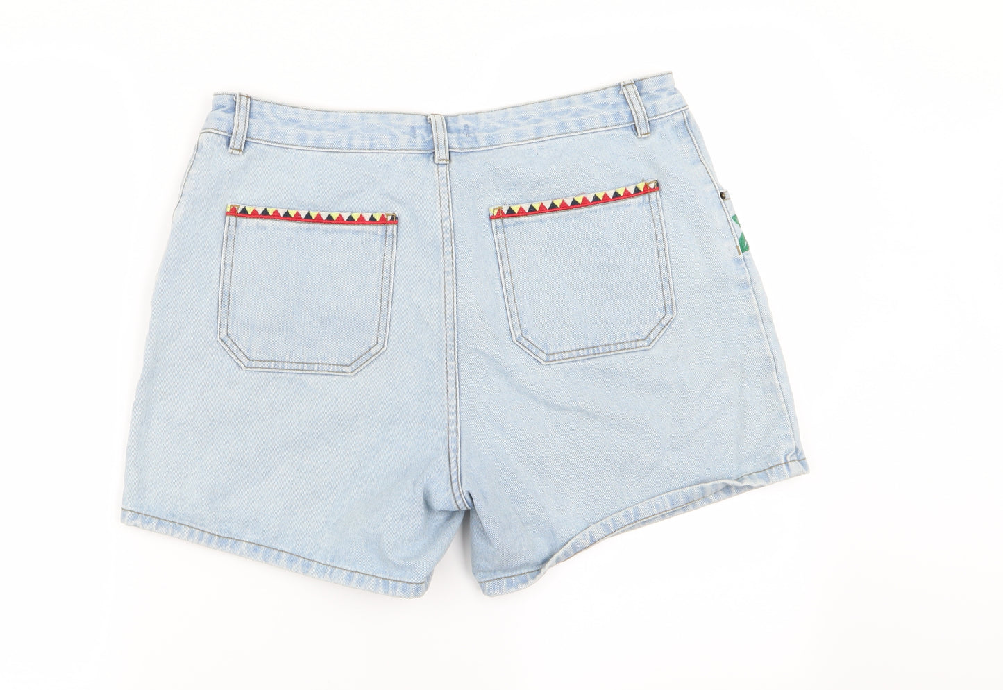TU Womens Blue   Hot Pants Shorts Size 12 - denim shorts