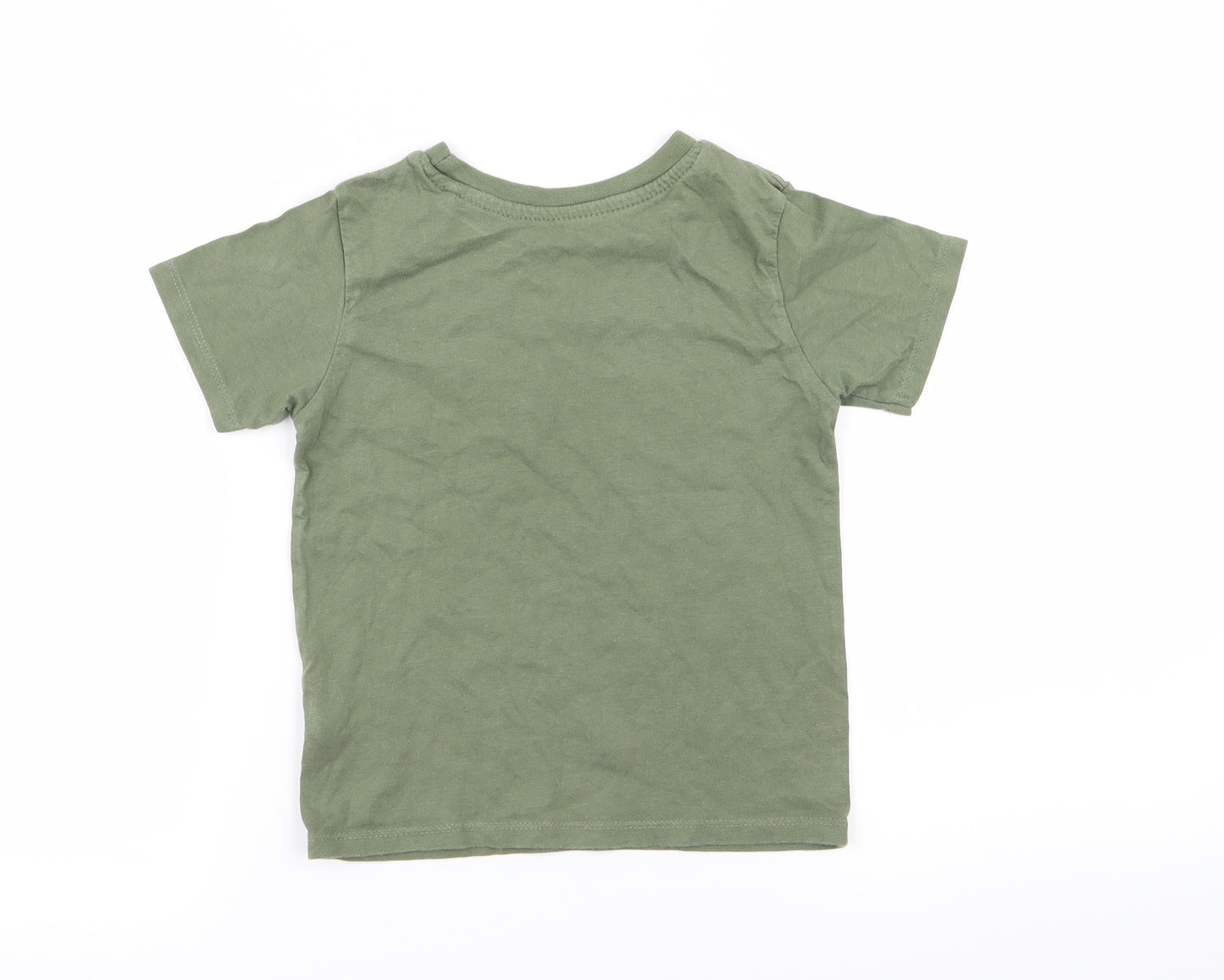 river island  Girls Green   Basic T-Shirt Size 3-4 Years