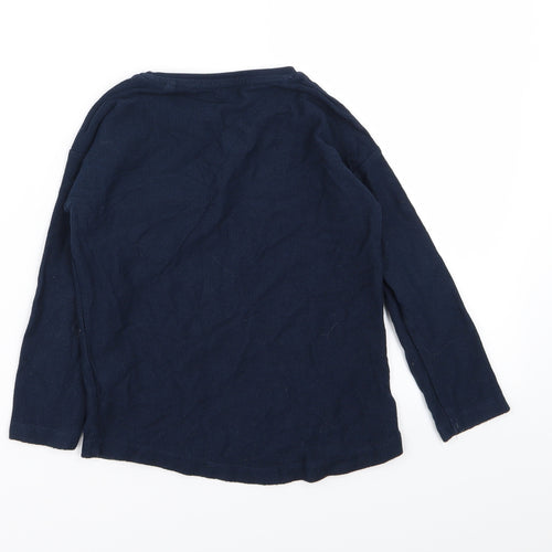 NEXT Girls Blue   Basic T-Shirt Size 3-4 Years