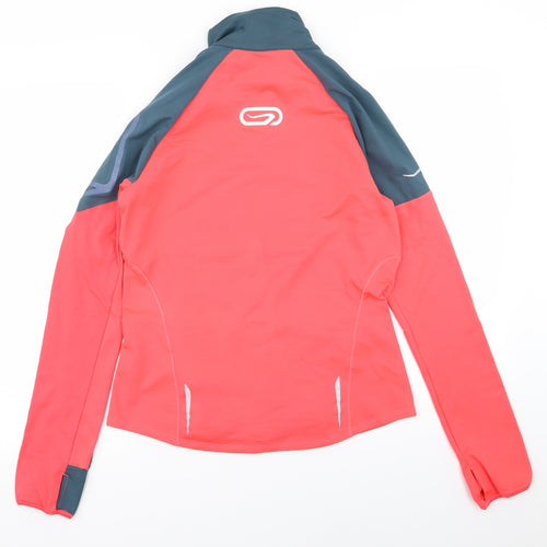 DECATHLON Womens Pink   Full Zip Jumper Size 10