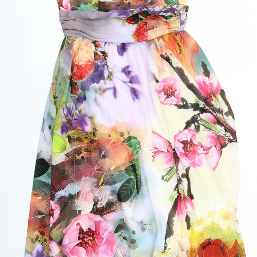 smashed lemon Womens Multicoloured Floral  Fit & Flare  Size S