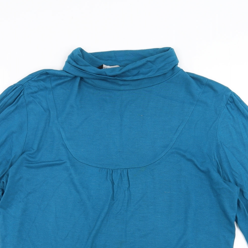 Wardrobe Womens Blue   Basic Blouse Size 14