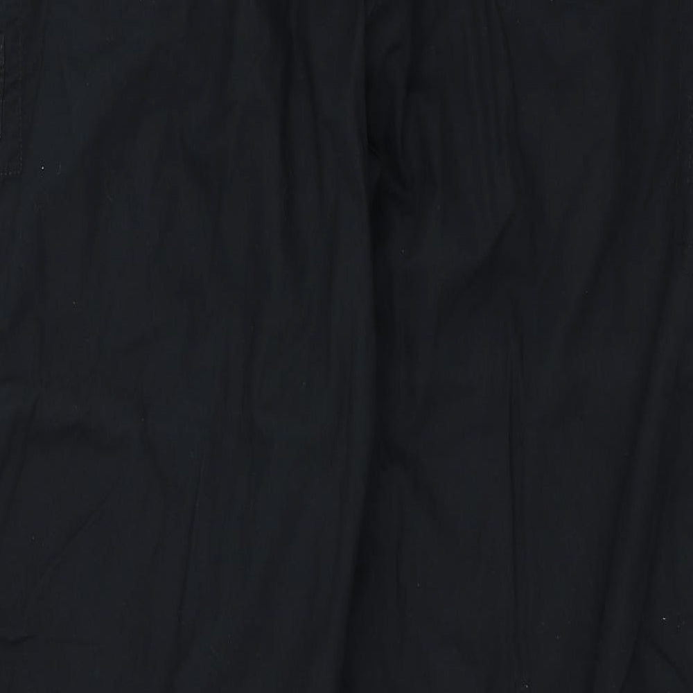 NEXT Womens Black   Cargo Trousers Size 20 L31 in