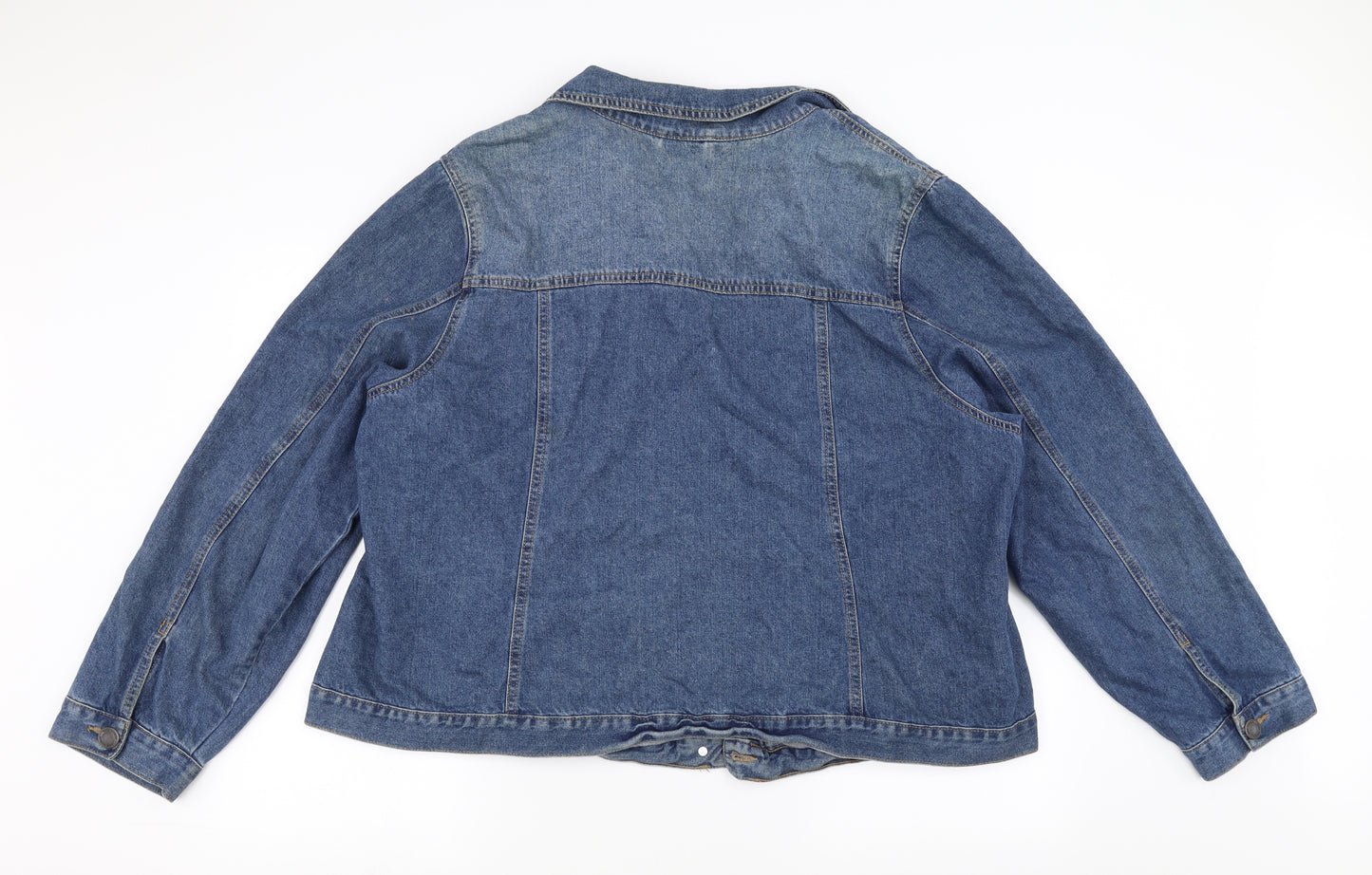 New Look Womens Blue  Denim Jacket  Size 26