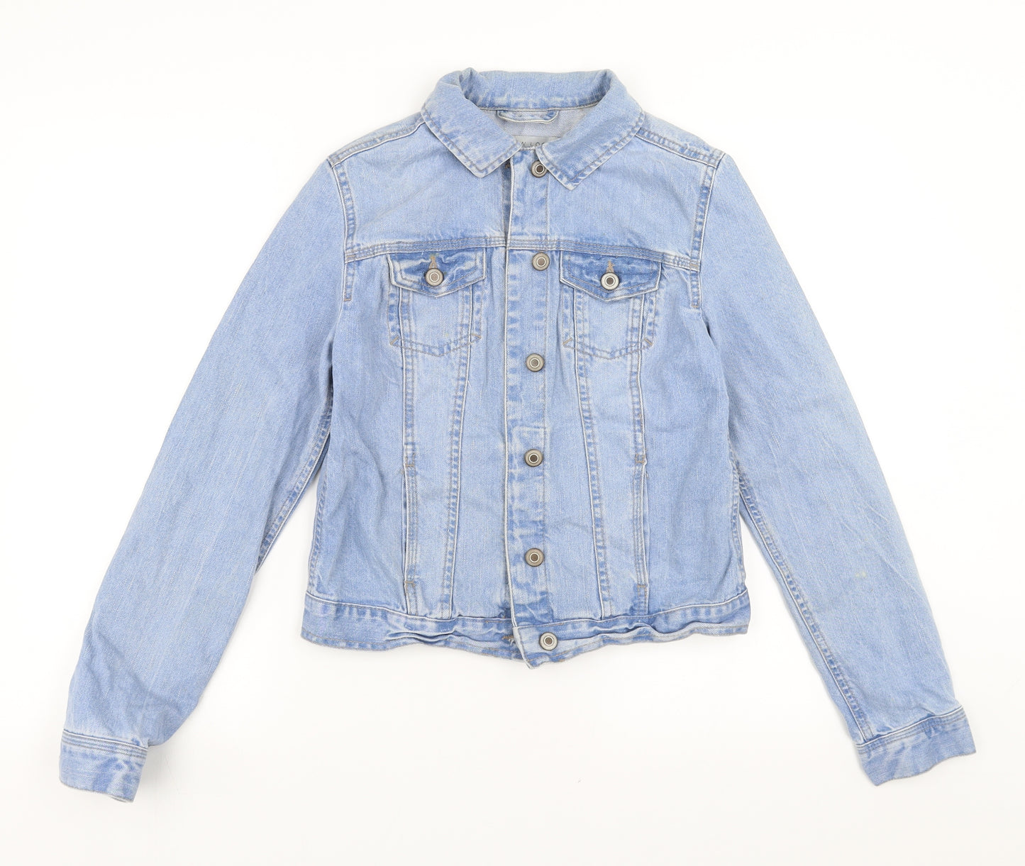 New Look Womens Blue  Denim Jacket  Size 10
