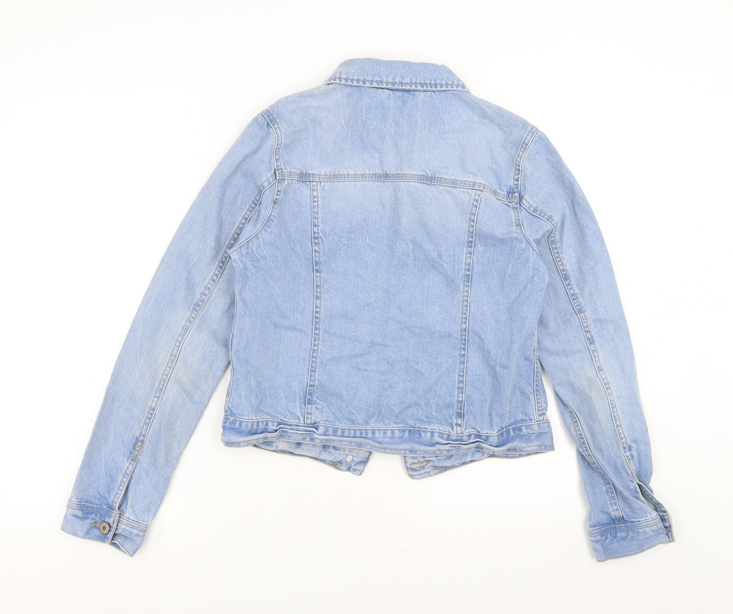 New Look Womens Blue  Denim Jacket  Size 10