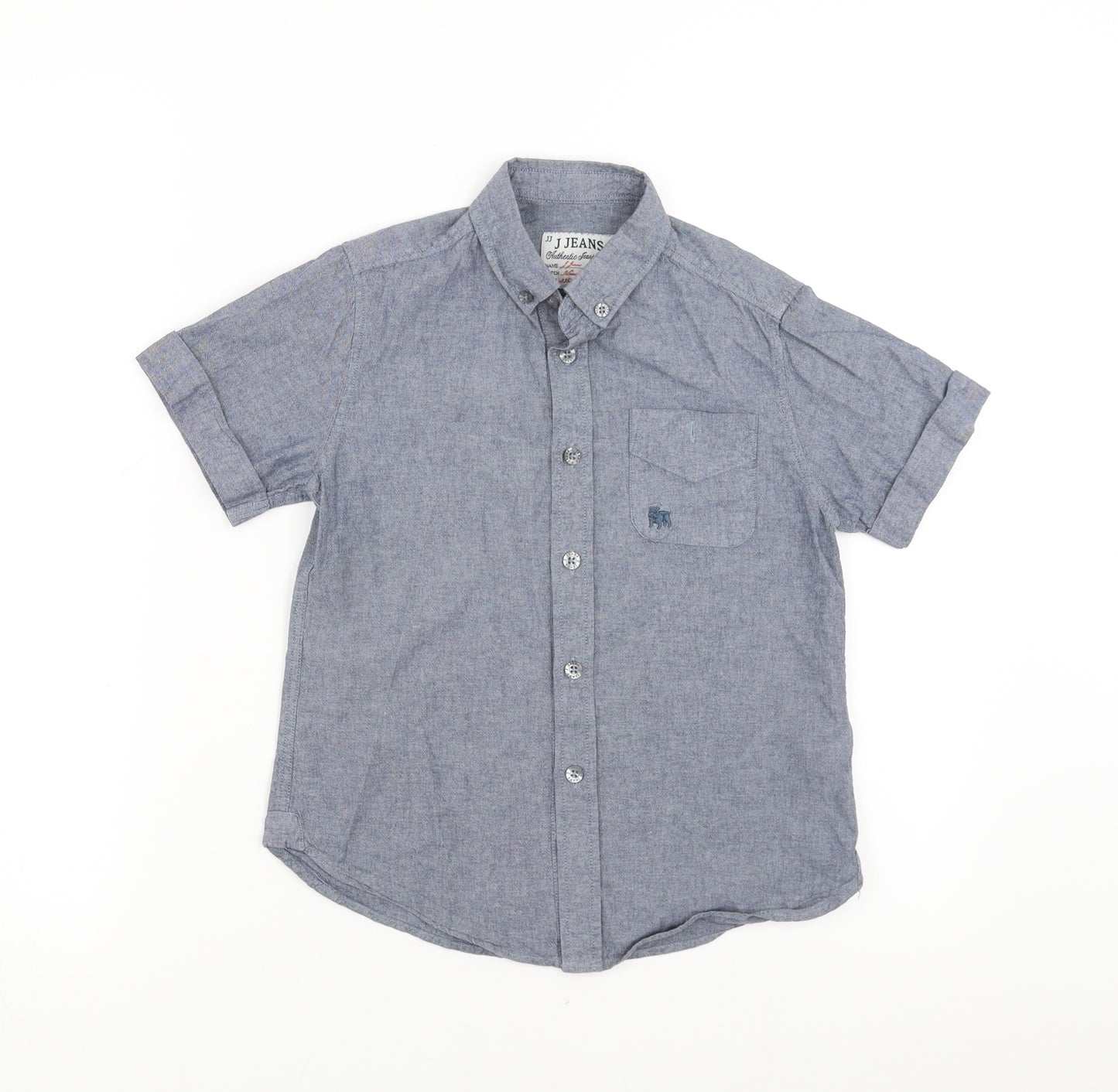 Debenhams Boys Blue   Basic Button-Up Size 9 Years