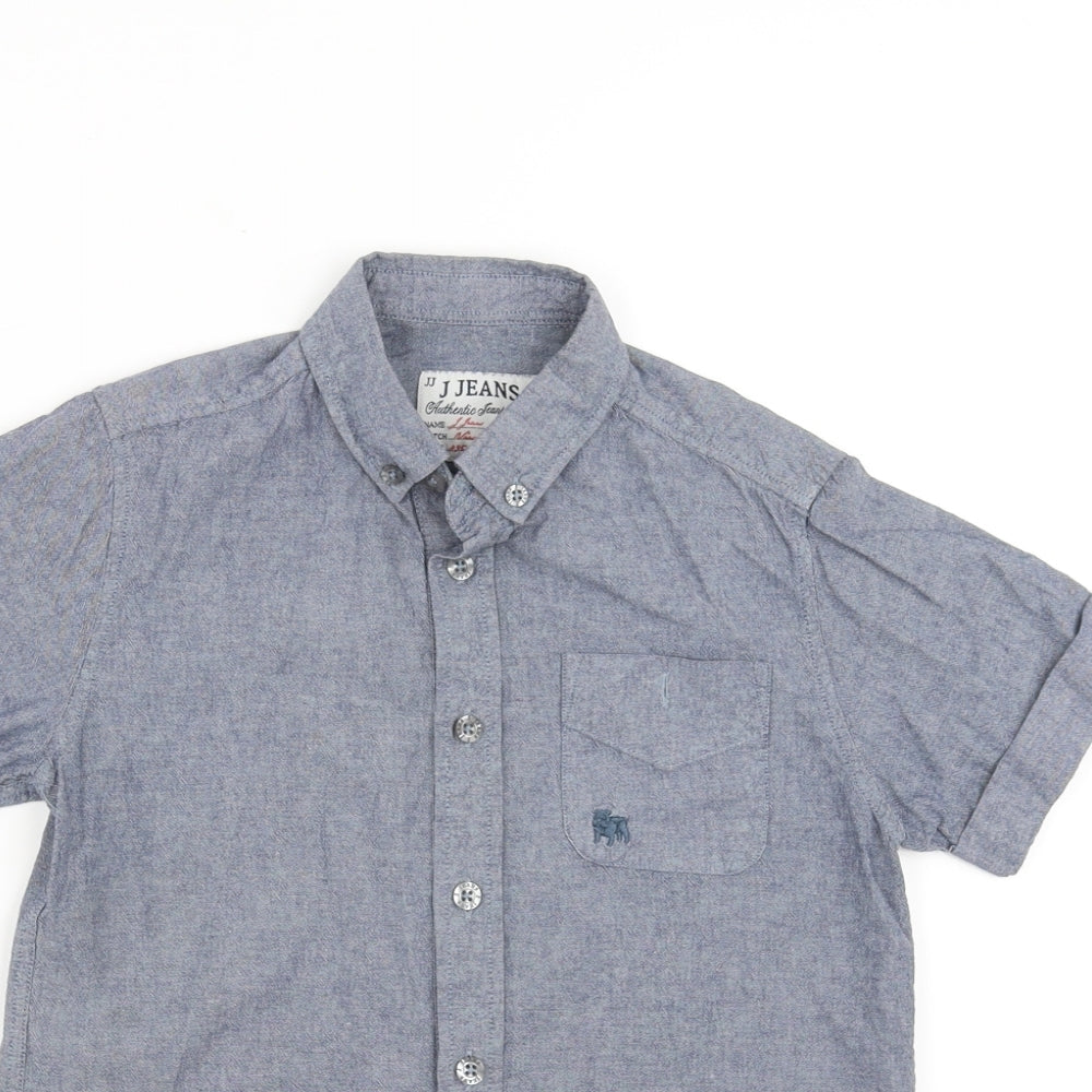 Debenhams Boys Blue   Basic Button-Up Size 9 Years