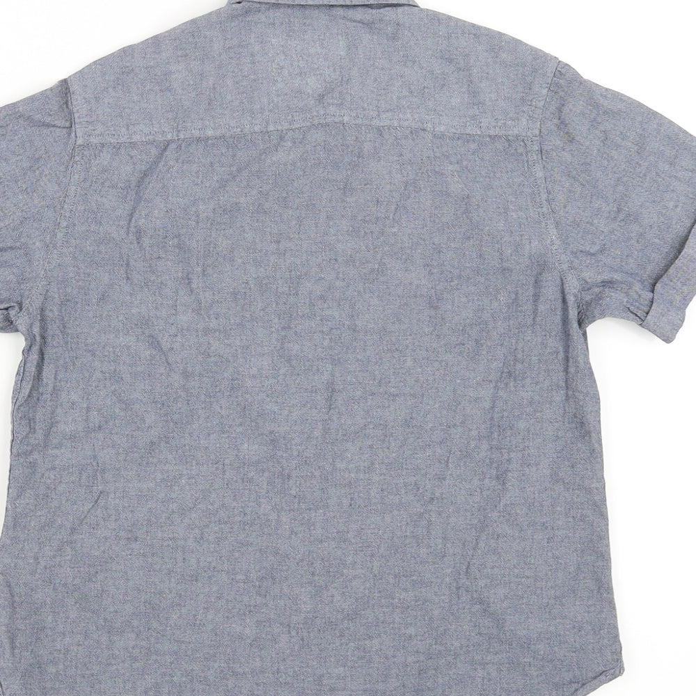 Debenhams Boys Blue   Basic Button-Up Size 9 Years