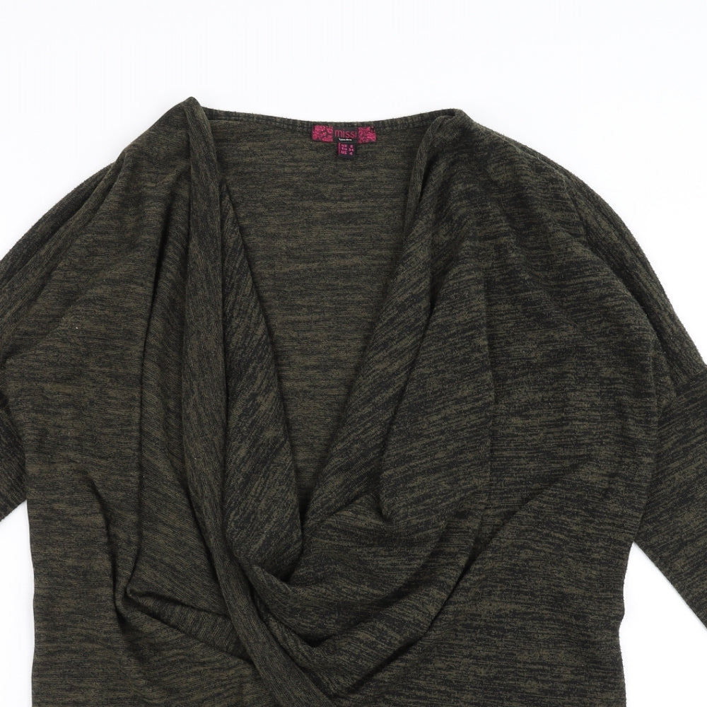 Missi Womens Green   Pullover Jumper Size 8
