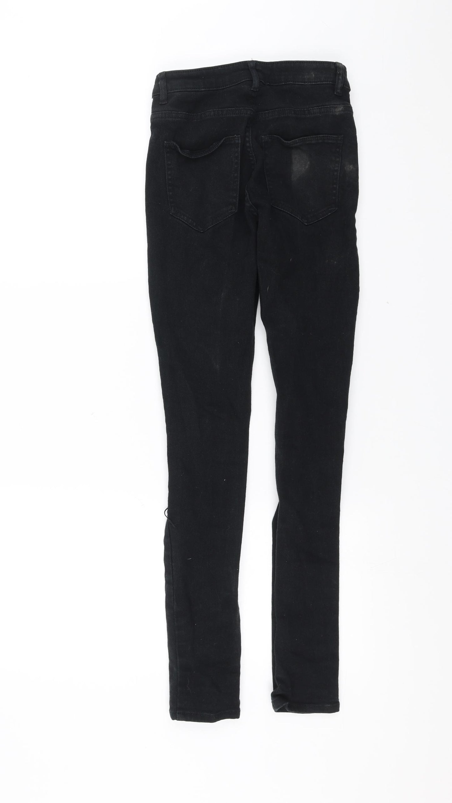 Divided by H&M Womens Black  Denim Skinny Jeans Size 6 L28 in