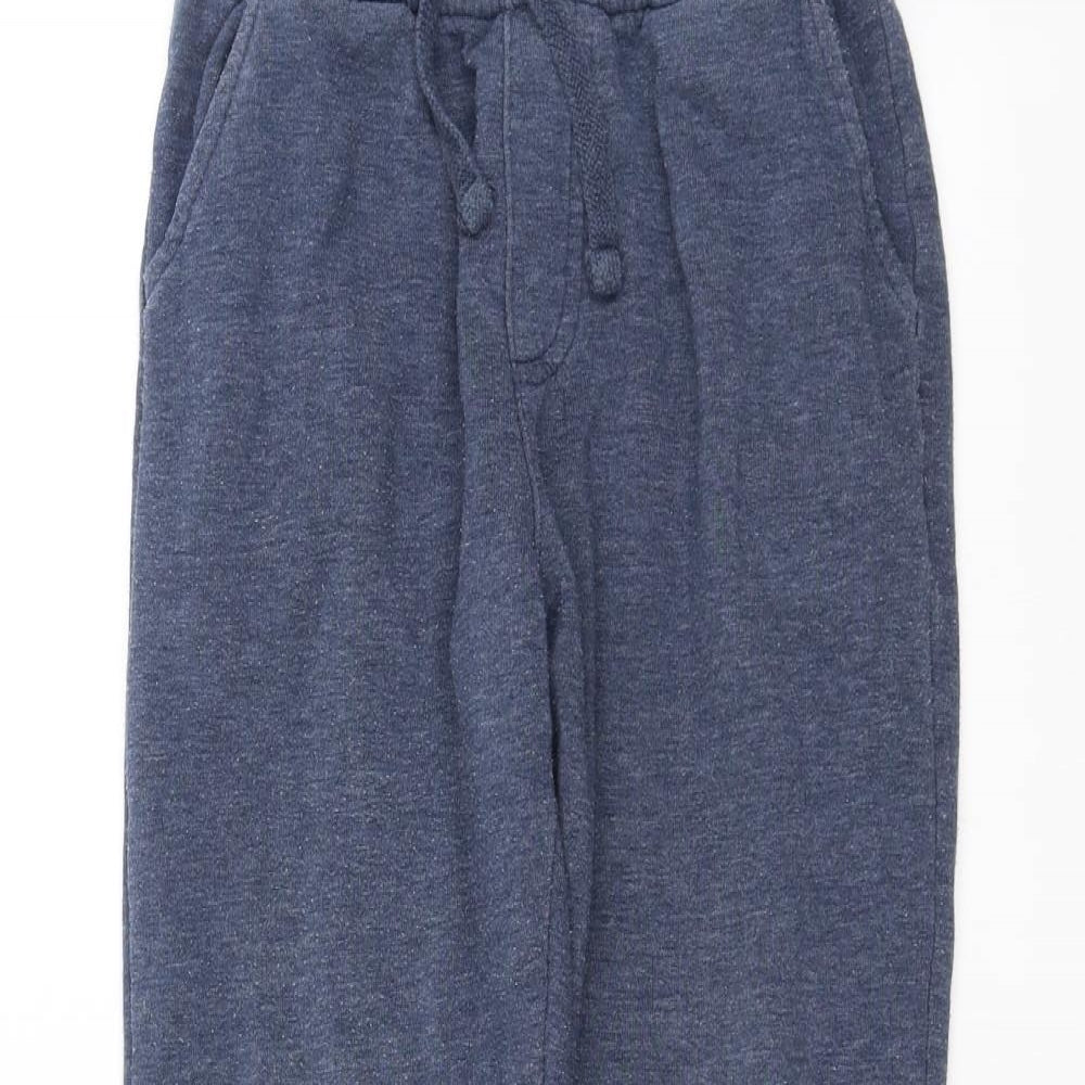 George Boys Blue   Jogger Trousers Size 7-8 Years