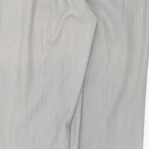 ASOS Womens Grey   Trousers  Size 10 L28 in
