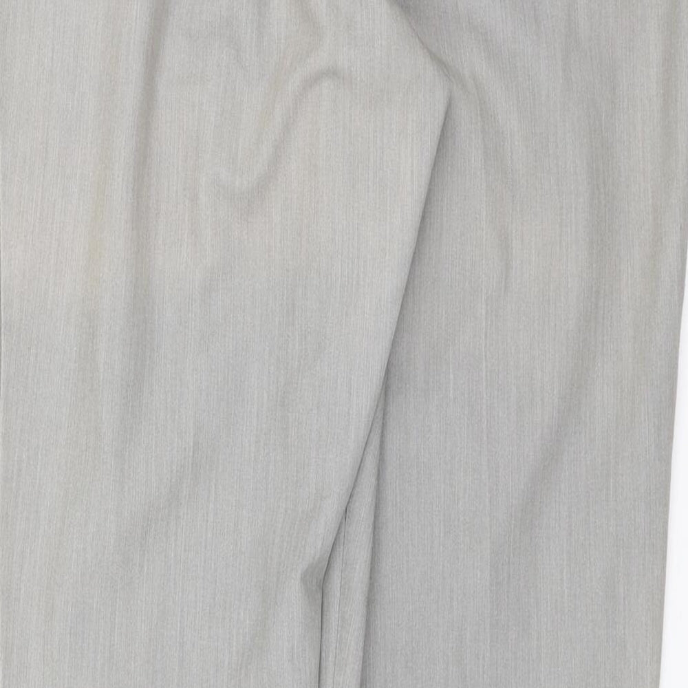 ASOS Womens Grey   Trousers  Size 10 L28 in