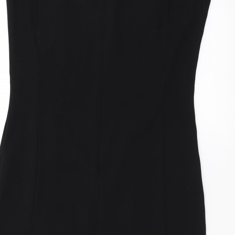 Simon Jersey Womens Black   Pencil Dress  Size 10