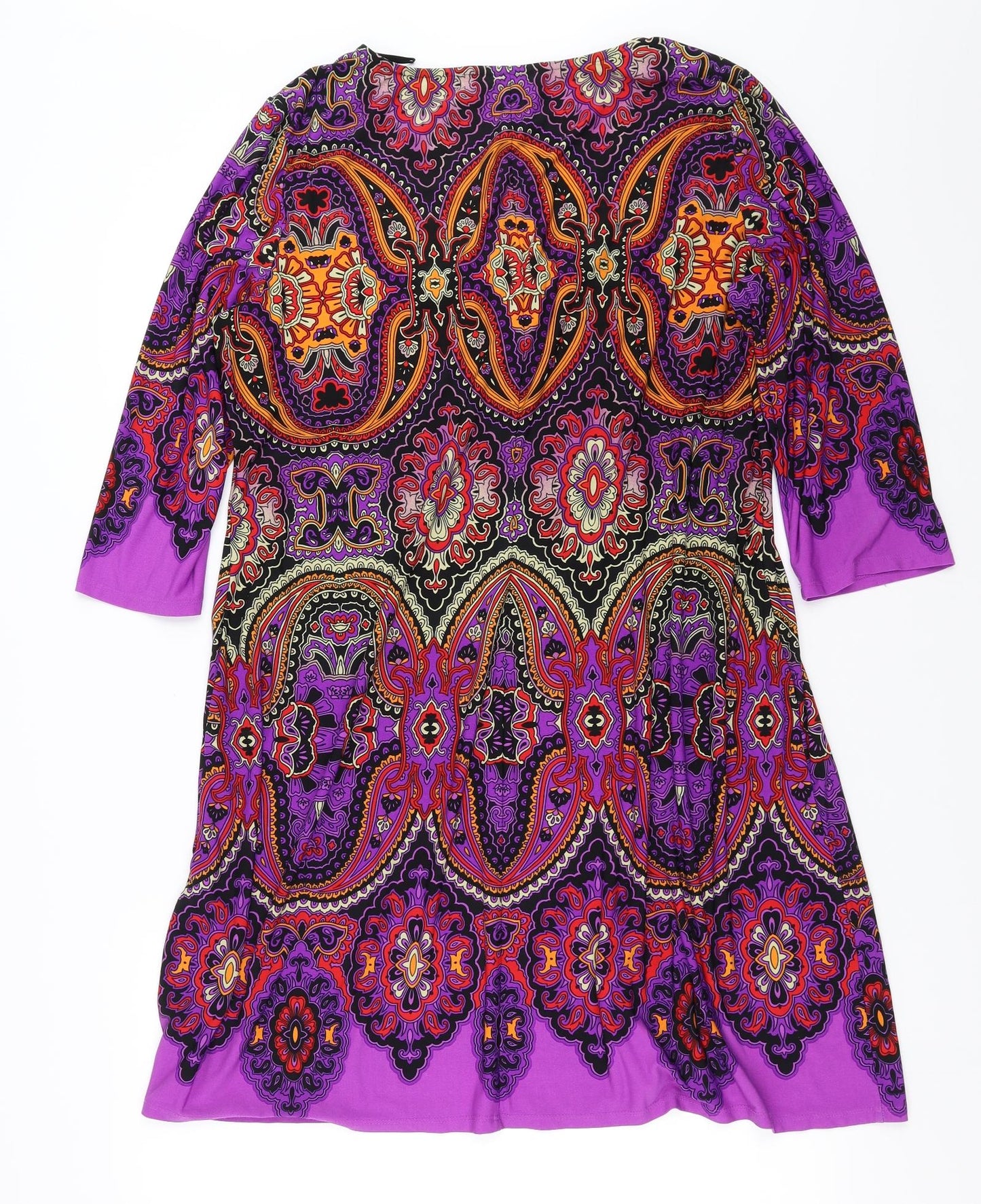 Wallis Womens Multicoloured Floral  Shift  Size L