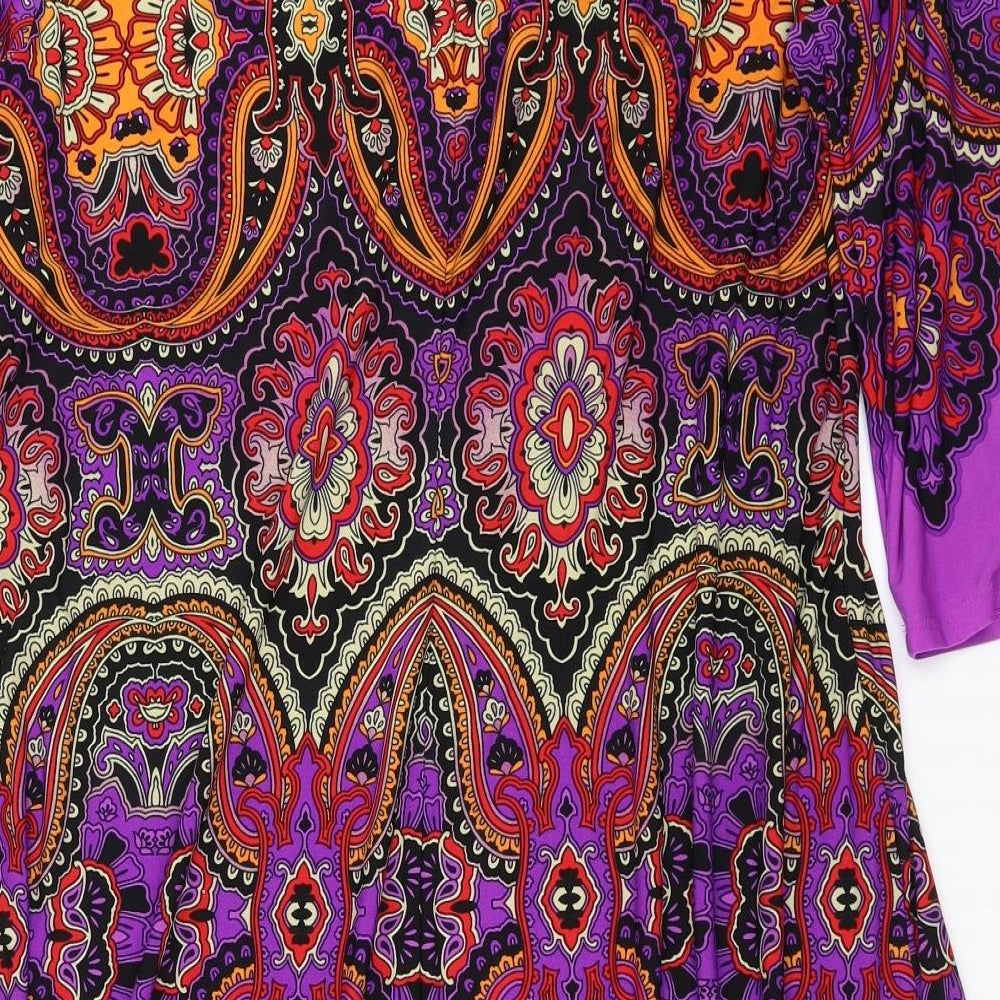 Wallis Womens Multicoloured Floral  Shift  Size L