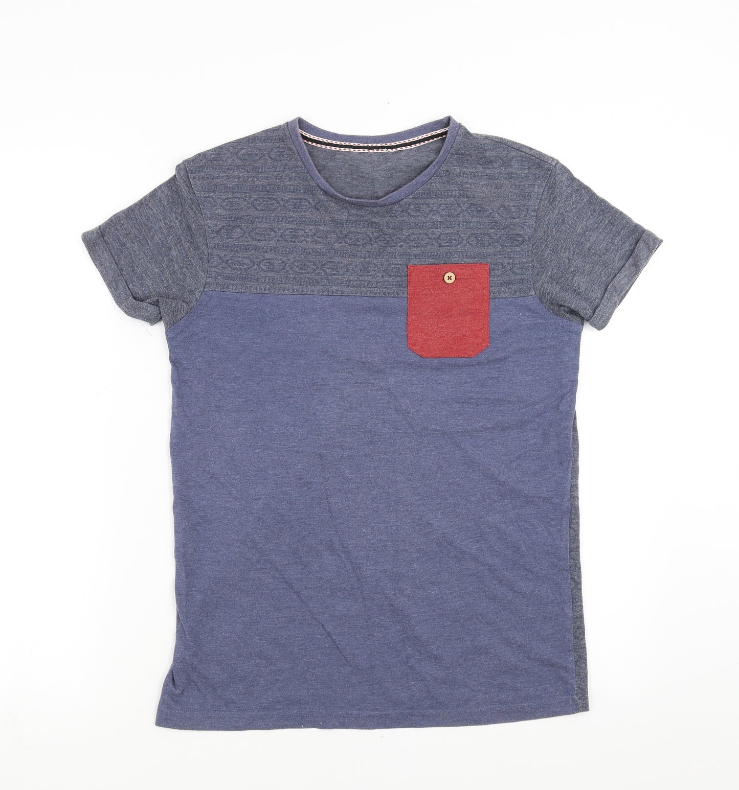 George Boys Blue   Basic T-Shirt Size 13-14 Years