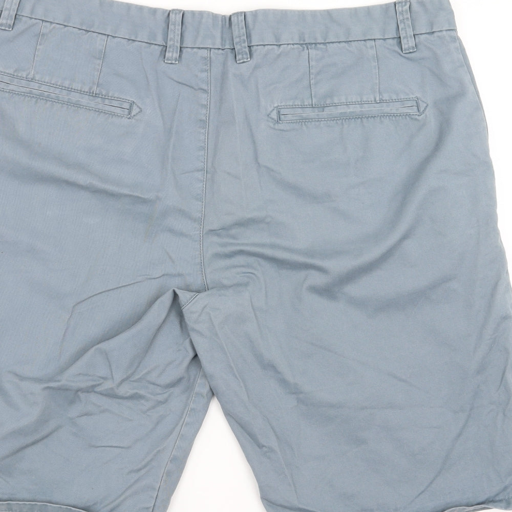 George Mens Grey   Chino Shorts Size 38 in