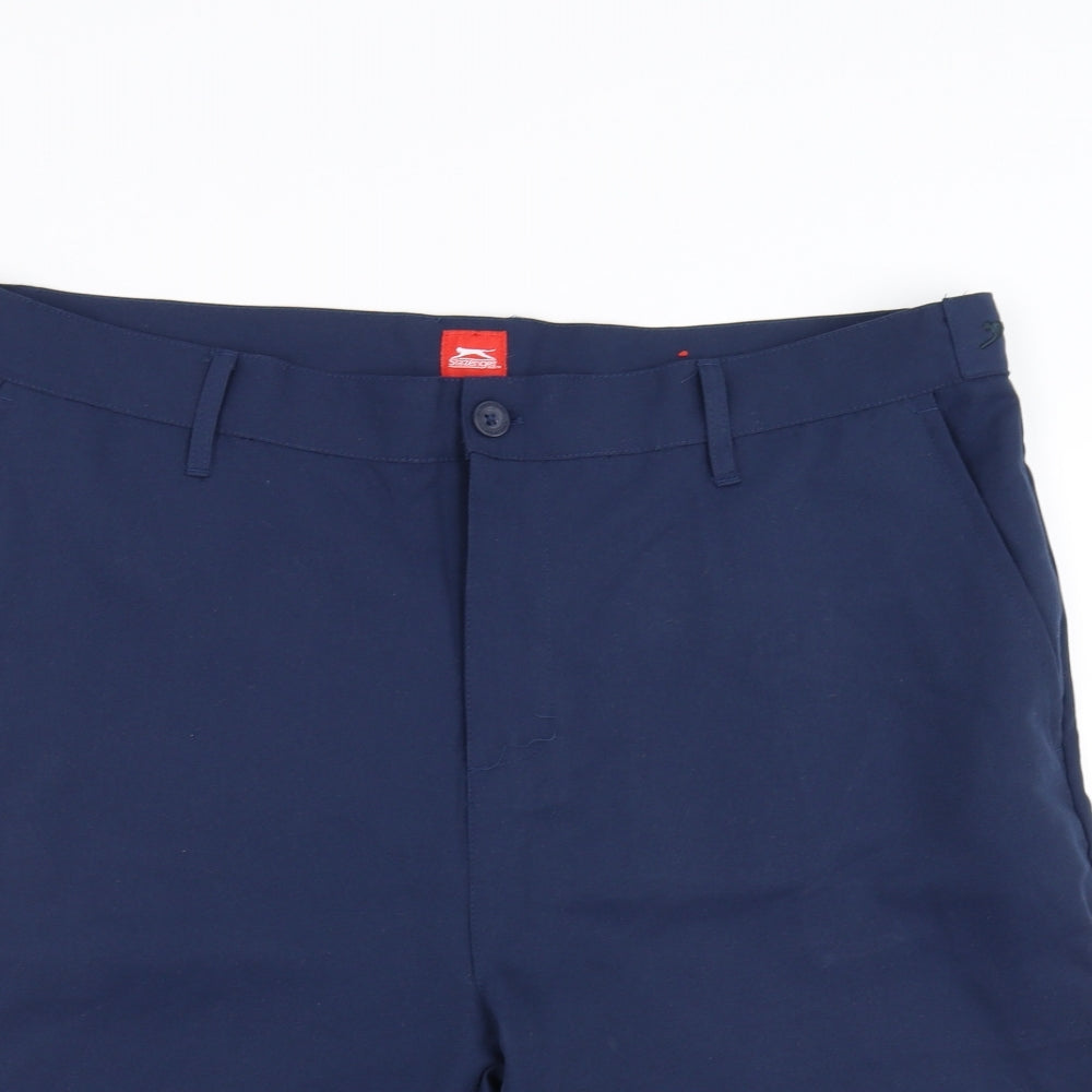 Slazenger Mens Blue   Bermuda Shorts Size 38 in