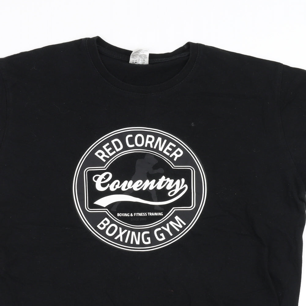B&C collection Mens Black    T-Shirt Size XL  - coventry boxing