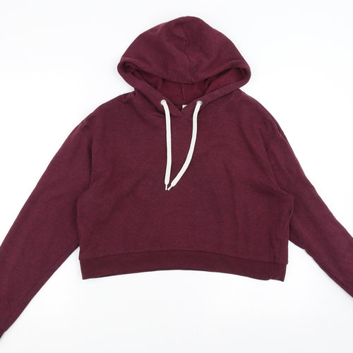 Divided by H&M Womens Purple   Pullover Hoodie Size M  - cropped