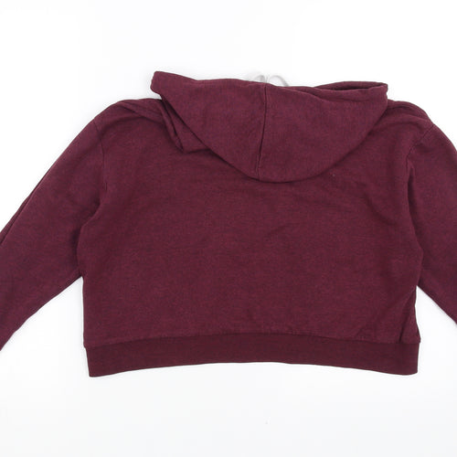 Divided by H&M Womens Purple   Pullover Hoodie Size M  - cropped