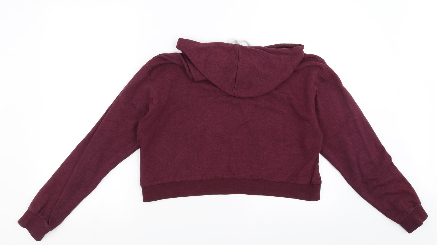 Divided by H&M Womens Purple   Pullover Hoodie Size M  - cropped