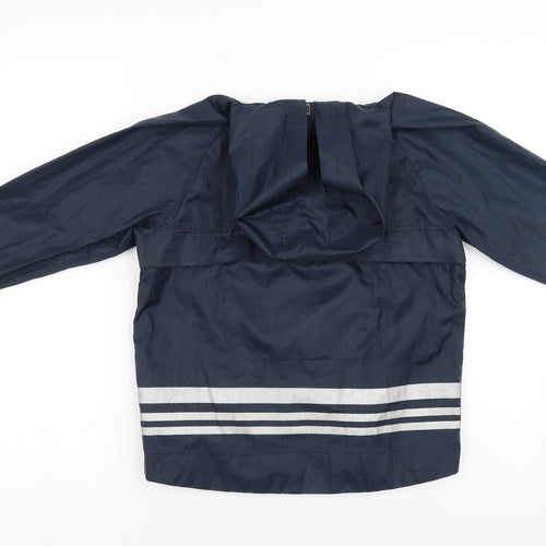 Sainsburys Boys Blue   Rain Coat Coat Size 6 Years