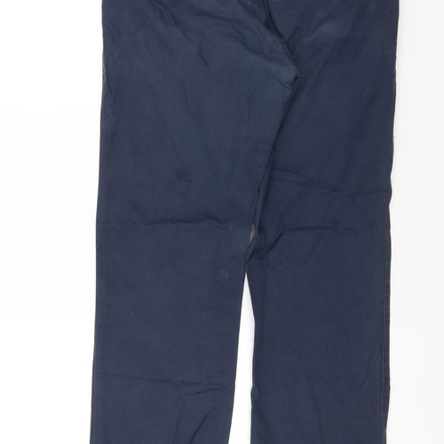 F&F Mens Blue   Chino Trousers Size 32 in L30 in