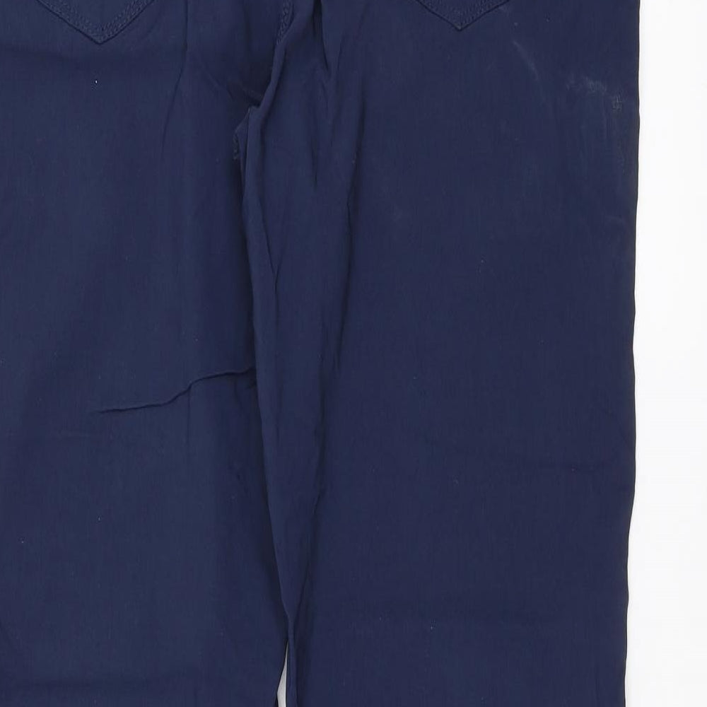 Yessica Womens Blue   Trousers  Size 18 L30 in