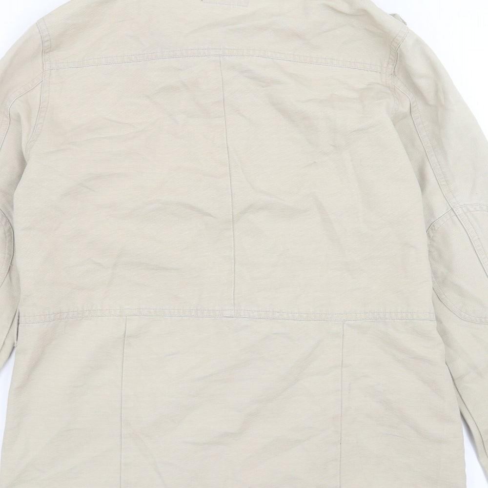 DNM Womens Beige  Denim Jacket  Size 12