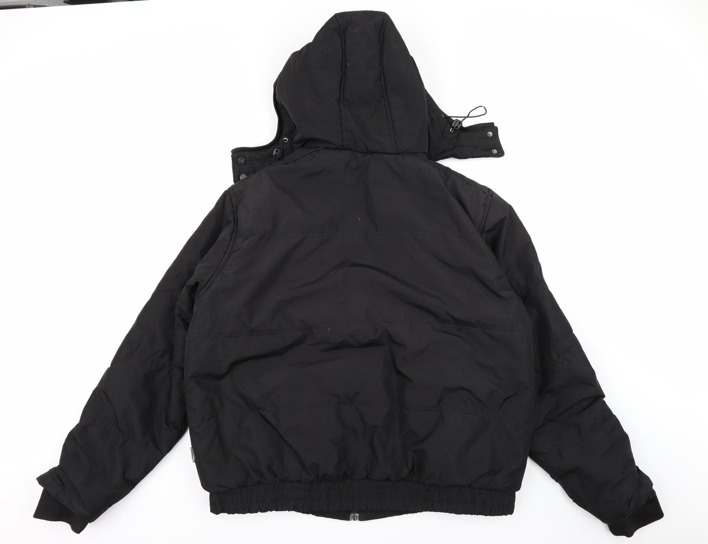 Everlast Mens Black   Parka Coat Size 2XL