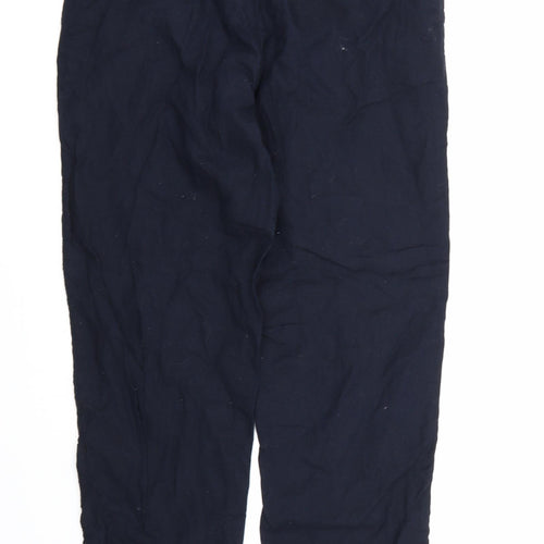 H&M Womens Blue   Trousers  Size XS L28 in