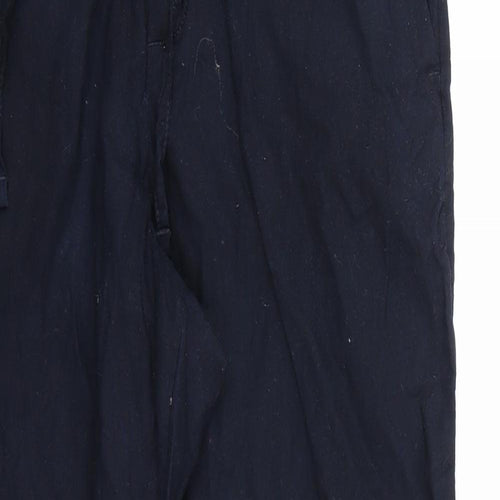 H&M Womens Blue   Trousers  Size XS L28 in
