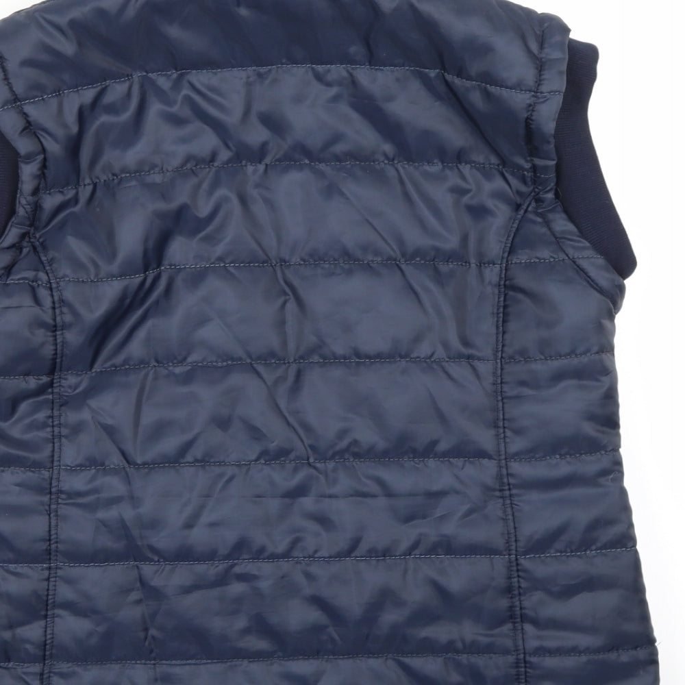 Urban Diva Womens Blue   Gilet Coat Size XL