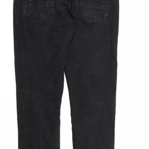 883 Police Mens Black  Denim Straight Jeans Size 32 in L28 in