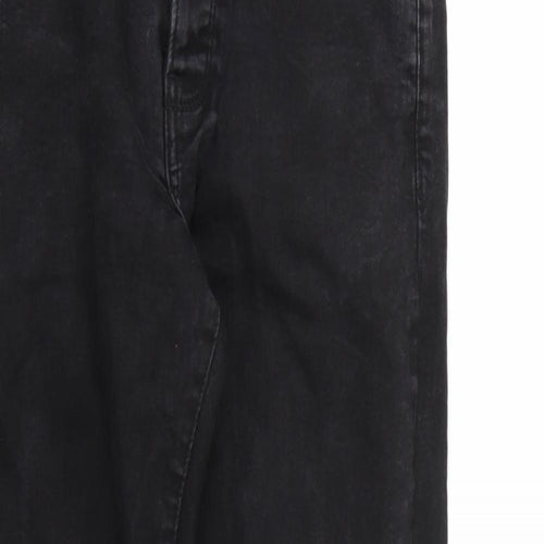 883 Police Mens Black  Denim Straight Jeans Size 32 in L28 in