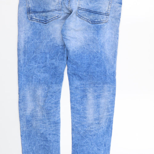 Denim & Co. Mens Blue  Denim Tapered Jeans Size 32 in L30 in