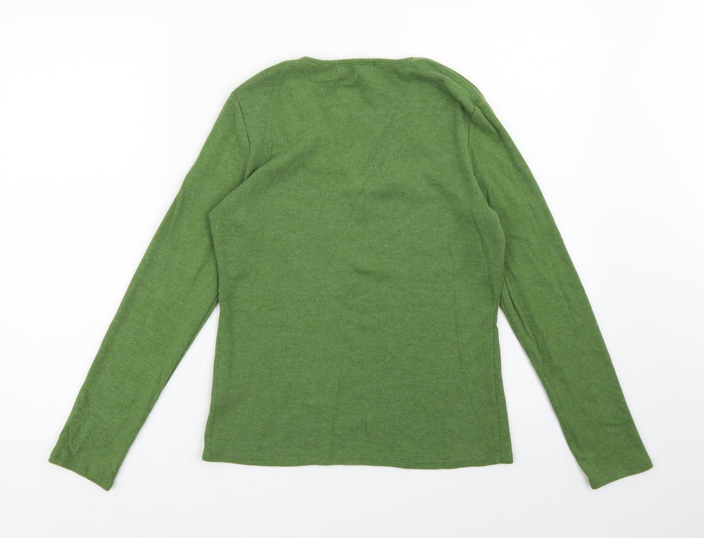 Principles Womens Green  Knit Pullover Jumper Size 12