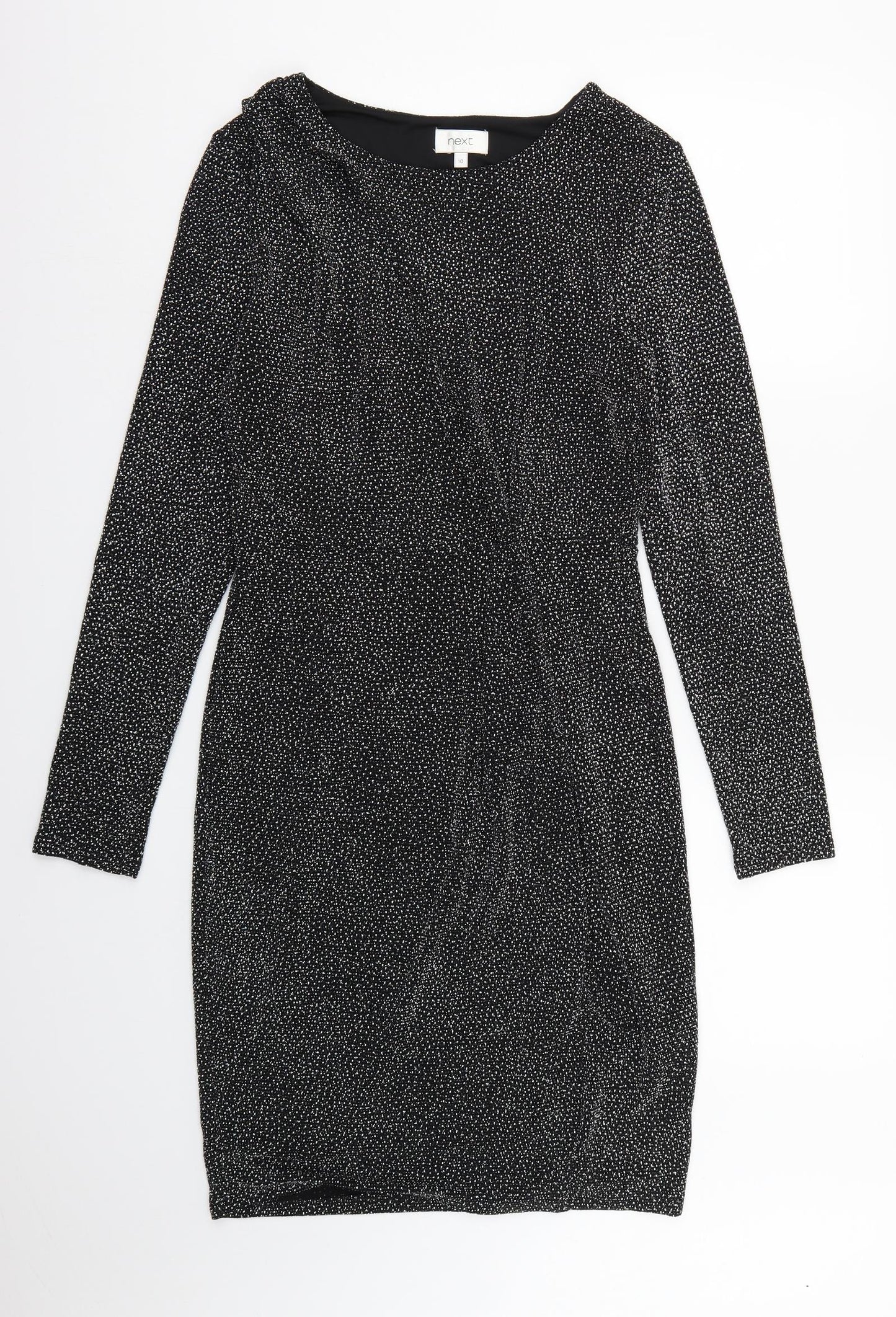 NEXT Womens Black   Bodycon  Size 10