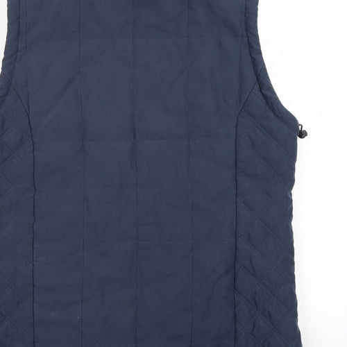 Joules Womens Blue   Gilet Coat Size 12