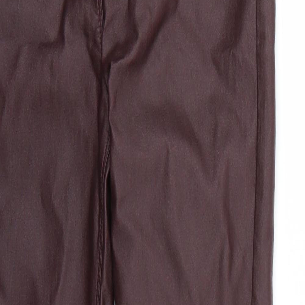NEXT Womens Brown  Denim Jegging Jeans Size 10 L28 in