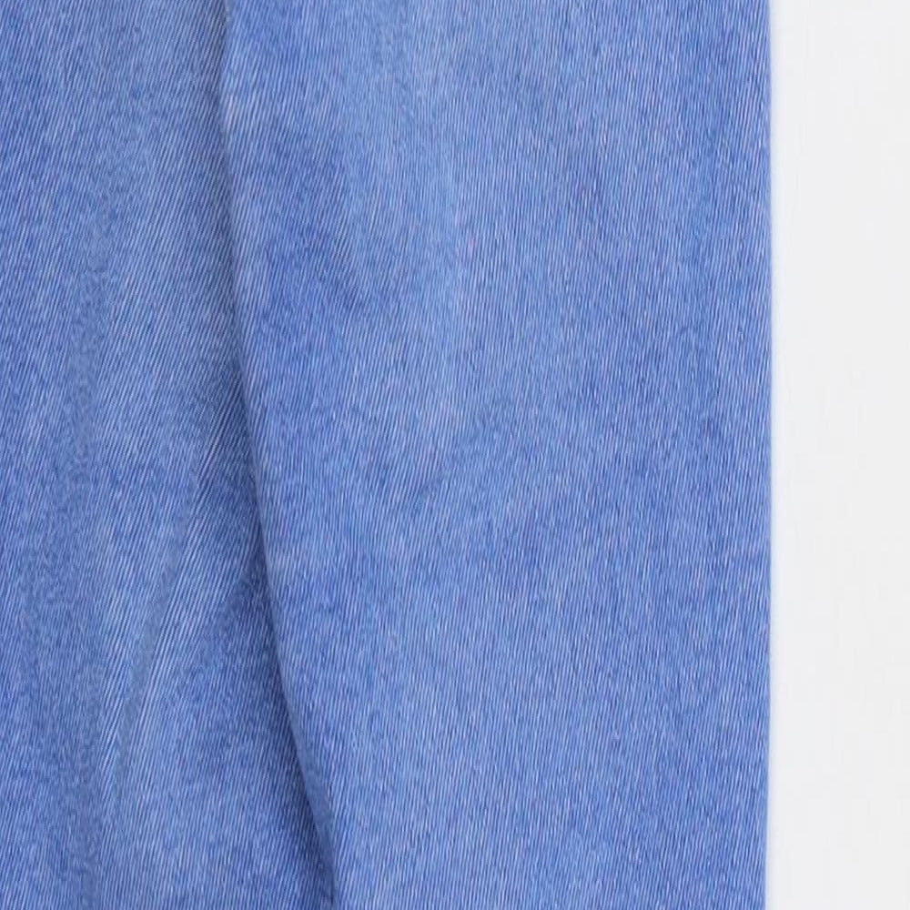 New Look Girls Blue  Denim Skinny Jeans Size 13 Years - distressed